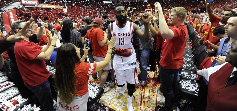 Playoffs - Houston Rockets - Los Angeles Clippers - James Harden - Stephen Curry