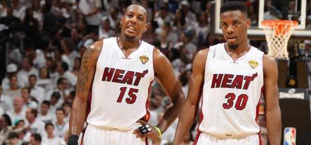 Mario Chalmers - Miami Heat - dwyane wade - lebron james - chris bosh - norris cole - larry drew - shabazz napier