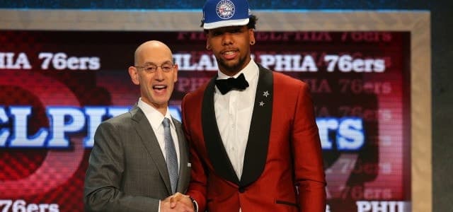 adam silver - jahlil okafor - nerlens noel - joel embiid - philadelphie sixers