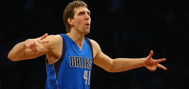 Dirk Nowitzki - Dallas Mavericks - Kevin Durant - Harrison Barnes - Deron Williams