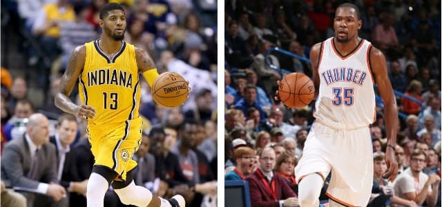 Kevin Durant - Okalhoma City Thunder - Paul George - Indiana Pacers