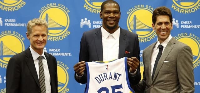 Kevin Durant - Golden State Warriors - Steve Kerr - Team USA - Green - Thompson