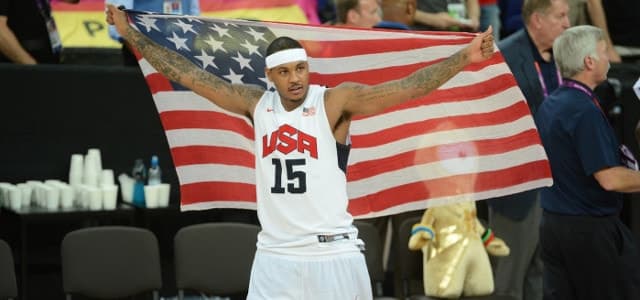 Tony Parker - Nicolas Batum - Nando De Colo - Carmelo Anthony - Kevin Durant - Kyrie Irving