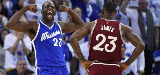 LeBron James - Stephen Curry - Cleveland Cavaliers - Golden State Warriors