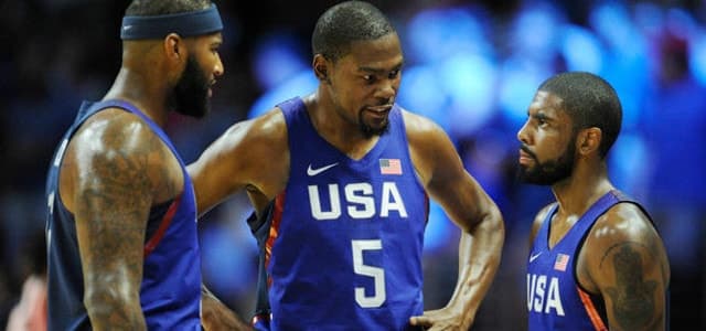Team USA - Kevin Durant - Kyrie Irving - Klay Thompson