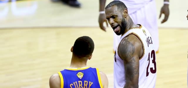 LeBron James - Cleveland Cavaliers - Stephen Curry - Golden State Warriors