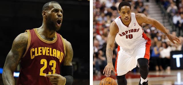 Cleveland Cavaliers - Toronto Raptors - LeBron James - DeMar DeRozan