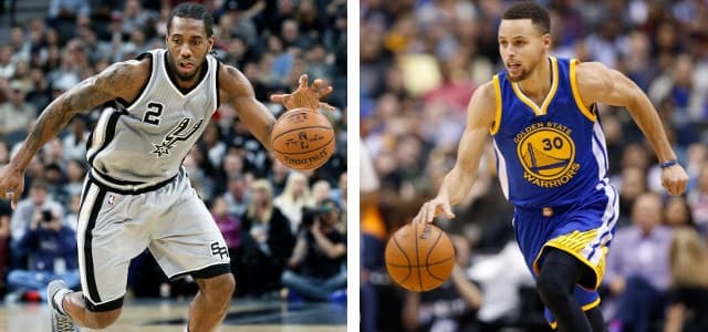 Golden State Warriors - San Antonio Spurs - Stephen Curry - Kawhi Leonard