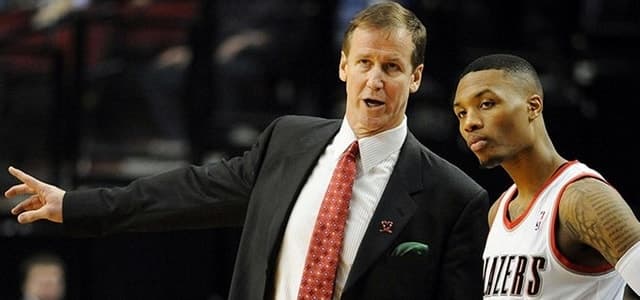 Terry Stotts - Damian Lillard - PortlandTrailBlazers
