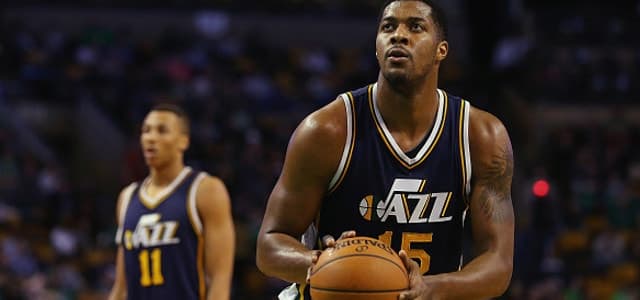 derrick favors - utah jazz - rudy gobert - deron williams