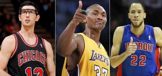 Metta World Peace - Kirk Hinrich - Tayshaun Prince - Caron Butler - Andre Miller - Kevin Martin