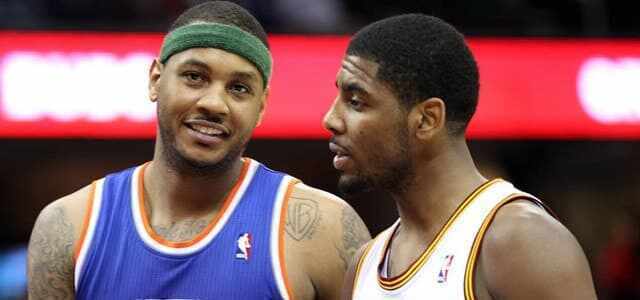 Carmelo Anthony - New York Knicks - Kyrie Irving - Cleveland Cavaliers