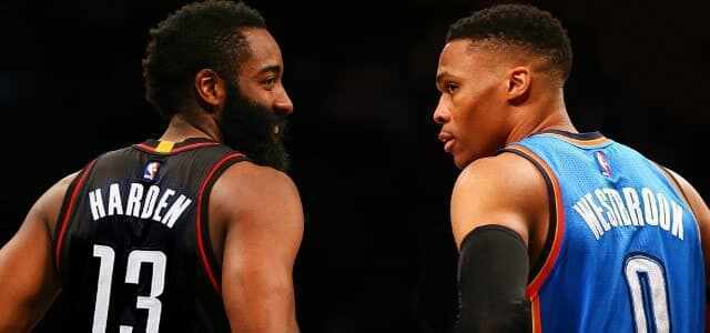 Russell Westbrook - James Harden - Houston Rockets - Oklahoma City Thunder
