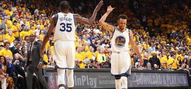 Stephen Curry - Kevin Durant - Golden State Warriors - LeBron James - Cleveland Cavaliers