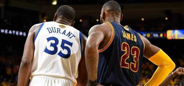 LeBron James - Cleveland Cavaliers - Kevin Durant - Golden State Warriors
