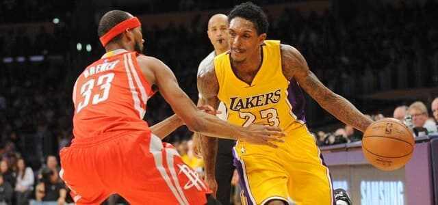 Lou Williams - Corey Brewer - Los Angeles Lakers - Houston Rockets