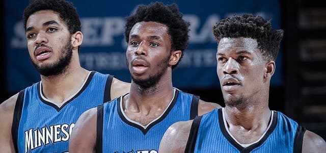 Karl-Anthony Towns - Andrew Wiggins - Jimmy Butler - Minnesota Timberwolves