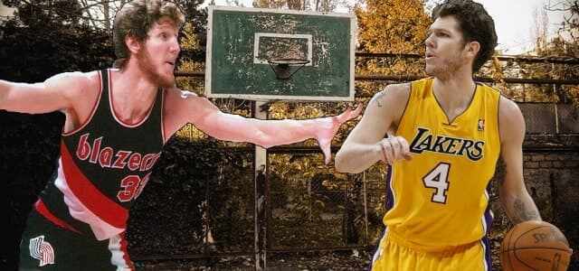 Bill Walton - Luke Walton - Los Angeles Lakers - Cleveland Cavaliers - Portland TrailBlazers - Boston Celtics