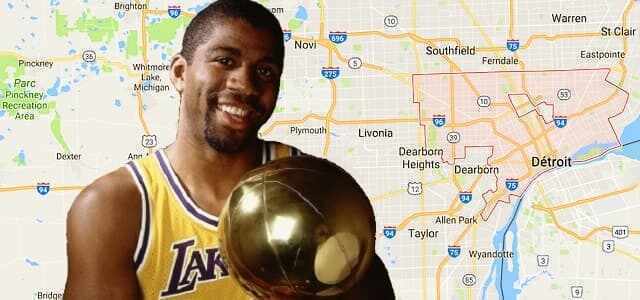 Detroit Pistons - Magic Johnson - Jason Richardson - George Gervin - Chris Webber