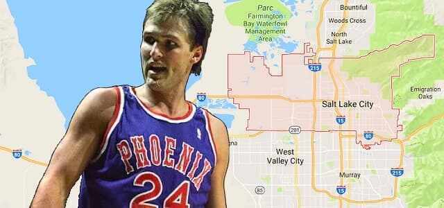 Utah Jazz - Tom Chambers - Byron Scott - Phil Jackson - Adam Morrison