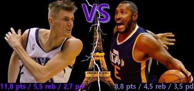 Boris Diaw - Andrei Kirilenko - Utah Jazz - Phoenix Suns - San Antonio Spurs