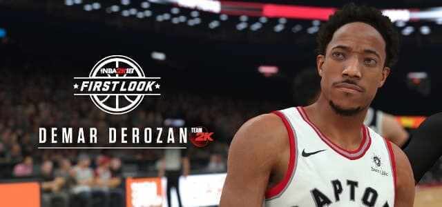 DeMar DeRozan sur NBA2K18