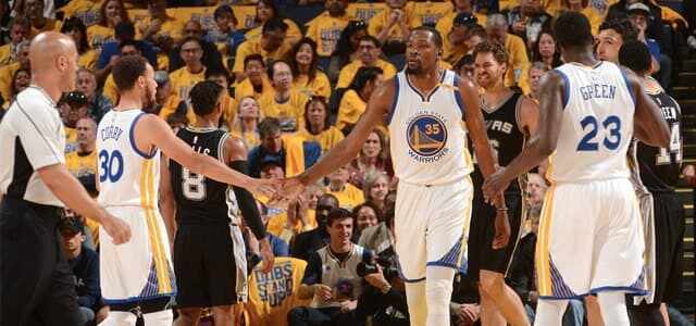 Golden State Warriors - Stephen Curry - Kevin Durant - San Antonio Spurs - Kawhi Leonard