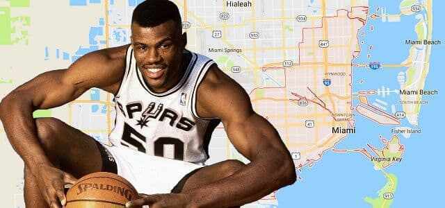 Miami Heat - Udonis Haslem - David Robinson - Mitch Richmond - Eddie Jones - Artis Gilmore