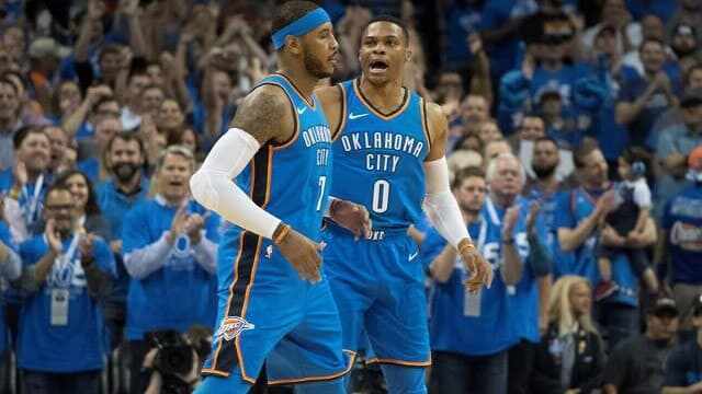 Oklahoma City Thunder - Russell Westbrook - Los Angeles Lakers - Phoenix Suns - Devin Booker - Victor Oladipo