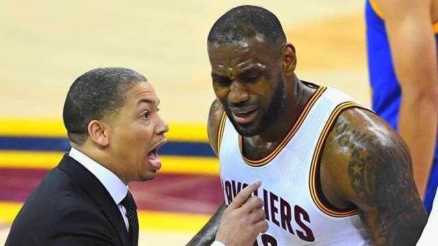 Cleveland Cavaliers - Tyronn Lue - LeBron James - Rodney Hood