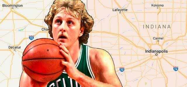 Indiana Pacers - Larry Bird - Shawn Kemp