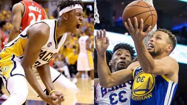 Stephen Curry - Golden State Warriors - Myles Turner - Indiana Pacers