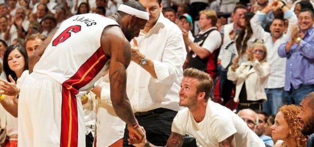 LeBron James - David Beckham - Miami Heat