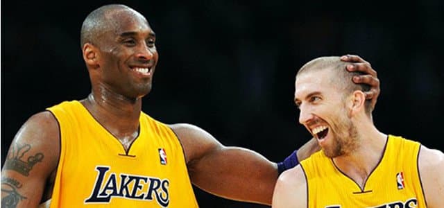 Steve Blake - Kobe Bryant - Kendall Marshall - Los Angeles Lakers - nba
