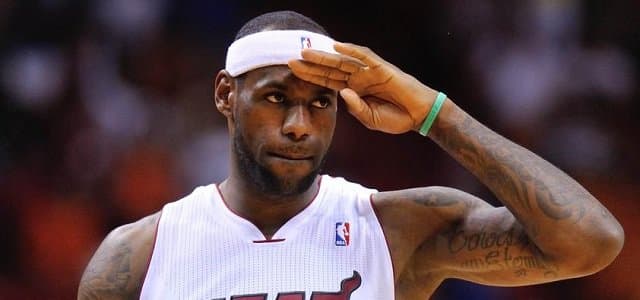 LeBron james - Miami Heat - Shane Battier - Ray Allen