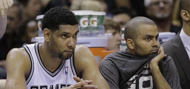 San Antonio Spurs - Dallas Mavericks - Playoffs 2014 - Game 1 - Tim Duncan - Tony Parker