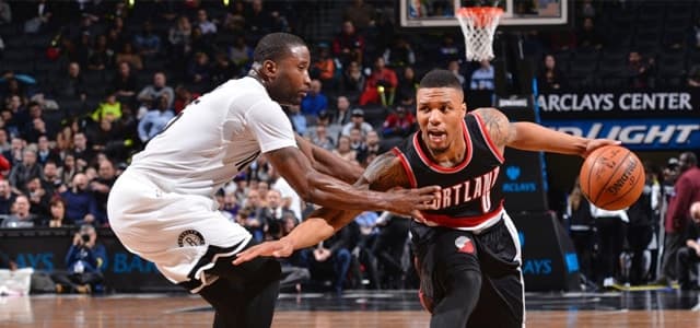 Washington Wizards - John Wall - Portland Trail Blazers - Damian Lilliard