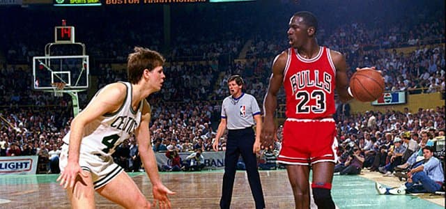 michael jordan - chicago bulls - craig ehlo - cleveland cavaliers
