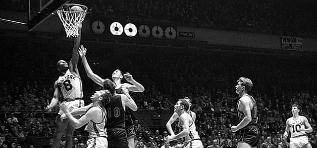 boston celtics - new york knicks - chuck cooper - nat clifton