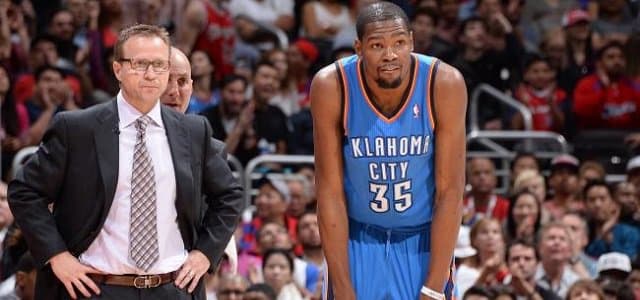 All-Star Game - Kevin Durant - Scott Brooks - Oklahoma City Thunder