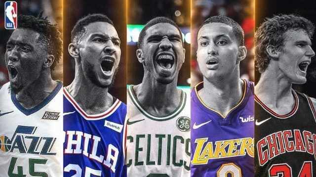 All-Rookie Teams - Ben Simmons - Donovan Mitchell - Jayson Tatum