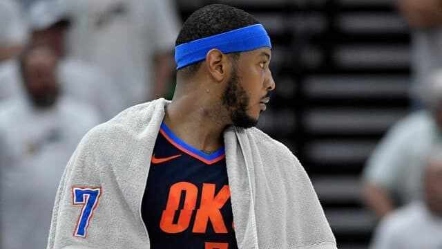 Oklahoma City Thunder - Carmelo Anthony - Atlanta Hawks