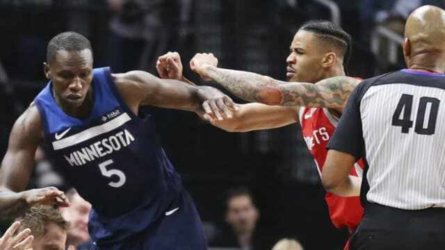 Houston Rockets - Minnesota Timberwolves - Gerald Green - Gorgui Dieng
