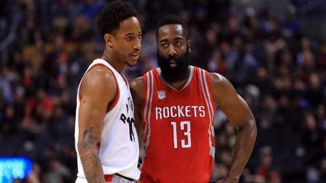 James Harden - Houston Rockets - DeMar DeRozan - MVP