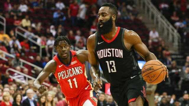Houston Rockets - James Harden - Clint Capela - New Orleans Pelicans - Anthony Davis