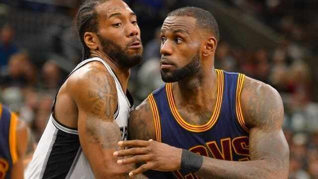 Cleveland Cavaliers - San Antonio Spurs - Kawhi Leonard - LeBron James