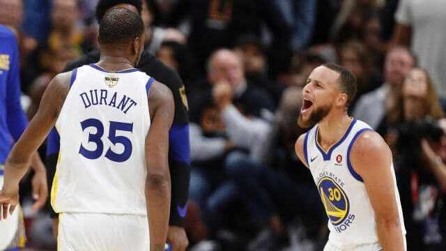 Kevin Durant - LeBron James - Stepehn Curry - Golden State Warriors - Cleveland Cavaliers - Kevin Love