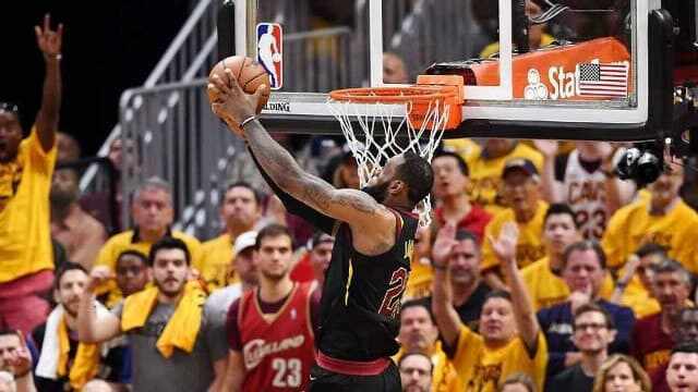 Cleveland Cavaliers - LeBron James - Kevin Love - JR Smith - Boston Celtics - Jayson Tatum