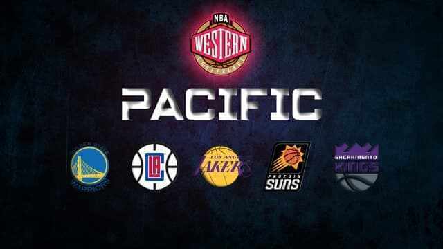 Golden State Warriors - Los Angeles Clippers - Los Angeles Lakers - Sacramento Kings - Phoenix Suns
