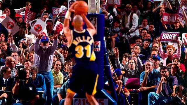 Reggie Miller - Indiana Pacers - New York Knicks